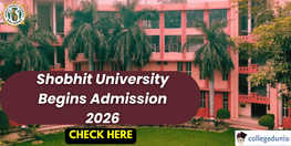 Shobhit University Begins Admission 2026